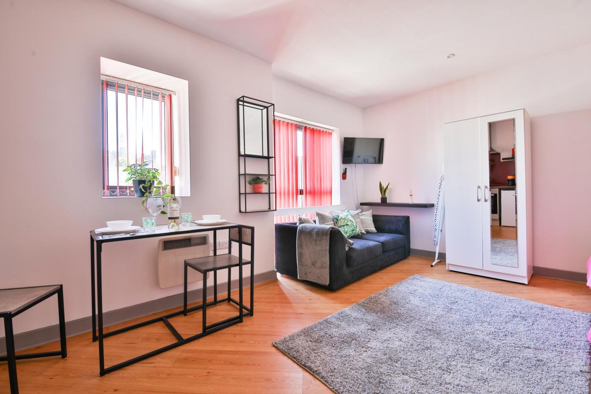 Princess Lofts City Centre Studios With Nespresso Coffee Machines & New Fast Wifi By Stayright Swansea Værelse billede
